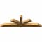 Ekena Millwork Redmond Rough Sawn Timber Gable Bracket, Western Red Cedar, 96"W x 32"H x 6"D x 6"F, 8/12 Pitch GBW096X32X0606RED00RWR - alternate 5